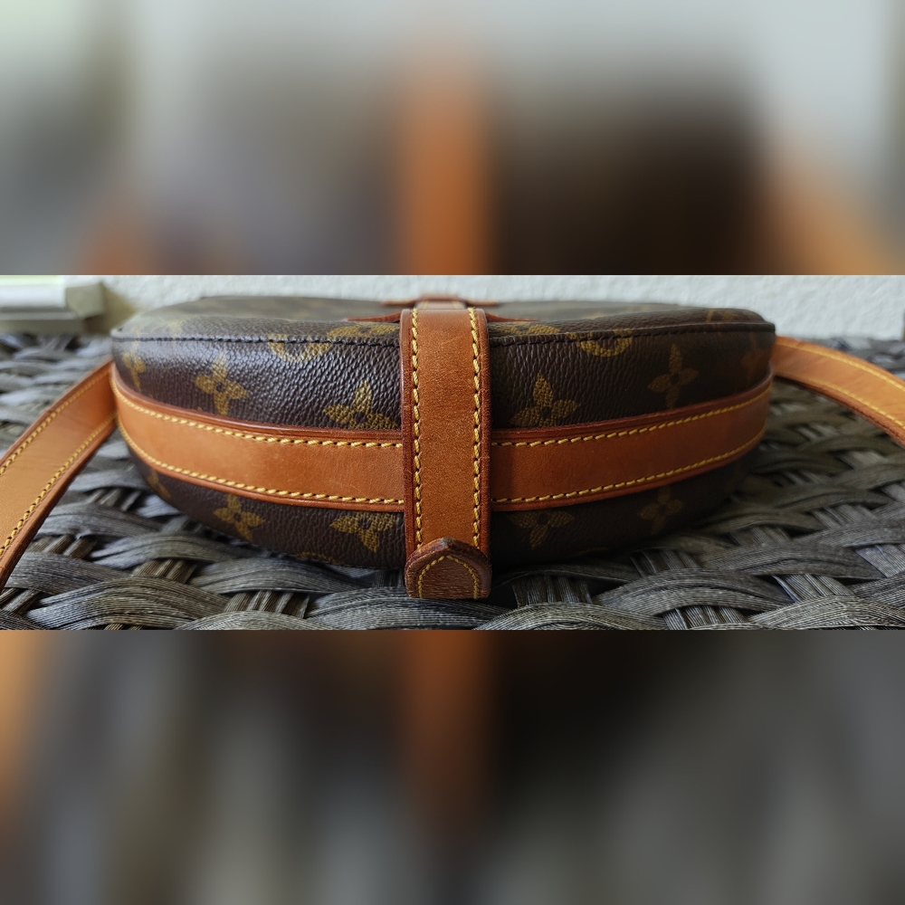 Louis Vuitton Monogram Brown & Tan Crossbody Saddle Bag - Picture 9 of 16